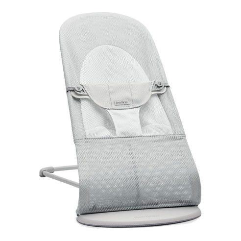 베이비뵨 바운서 밸런스 소프트 메쉬 (실버화이트)