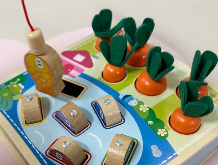 토이맘모스 몬테소리 당근 뽑기 낚시