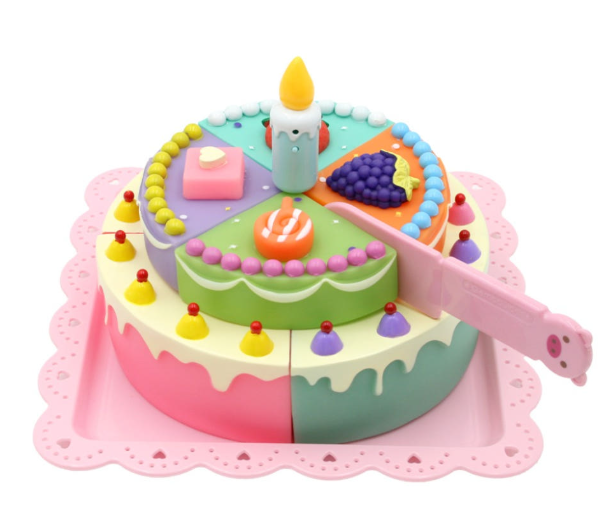 소프트 자석 2단 케이크 자르기 놀이세트